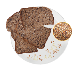 Pane a fette ai semi oleosi