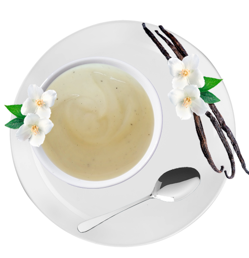 Budino al gusto di vaniglia