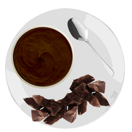 Budino gusto cioccolato (pronto)