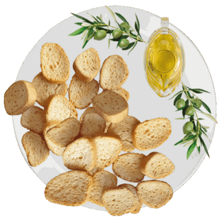 Crostino all'olio extravergine di oliva