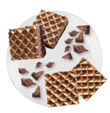 Wafer gusto cioccolato