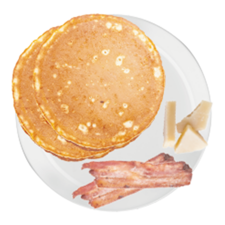 Crêpes gusto formaggio e bacon - NOVITA'